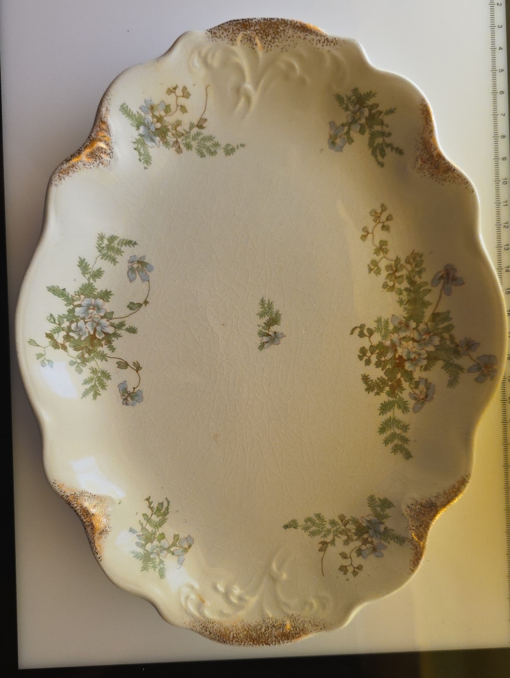 Lovely J & G Meakin Hanley England 10" x 8" Platter